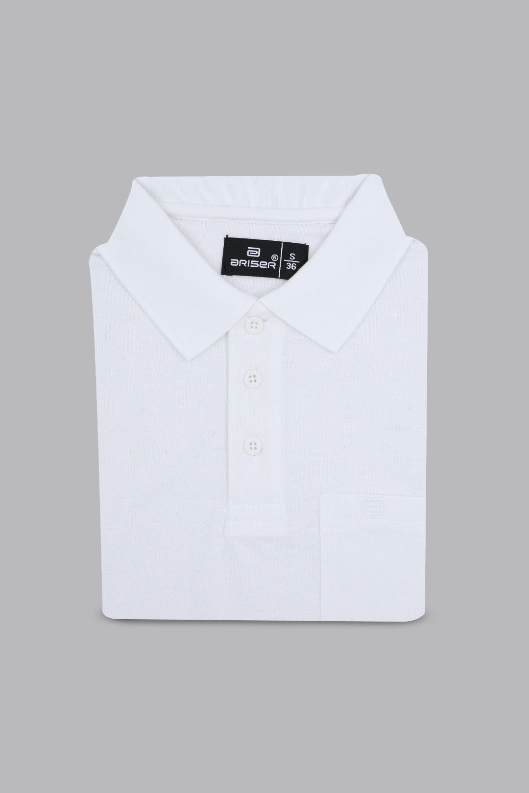 pure white polo t shirt men