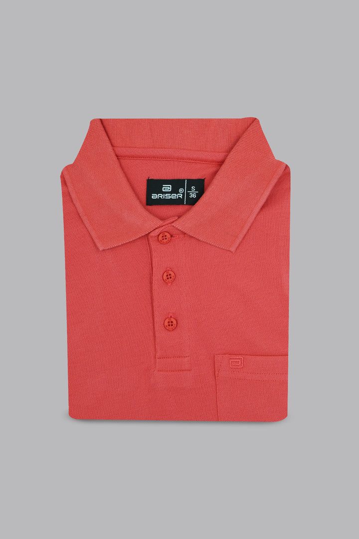 ice blue polo t shirt for men