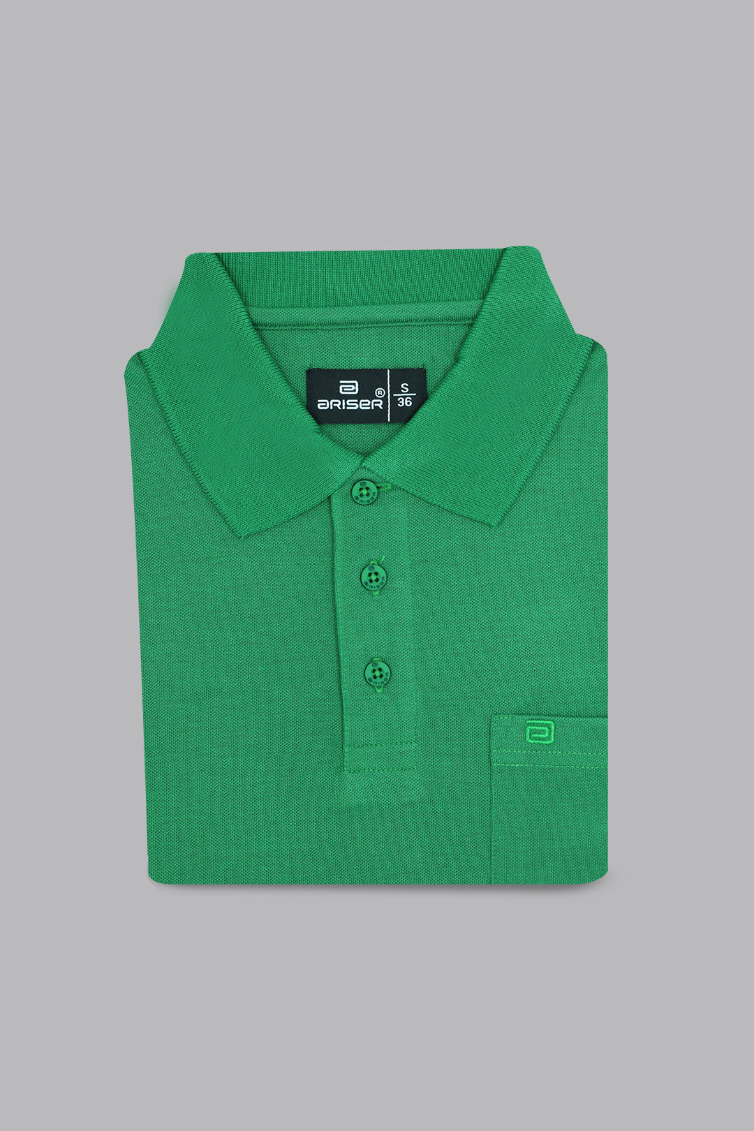 emerald green polo t shirt men