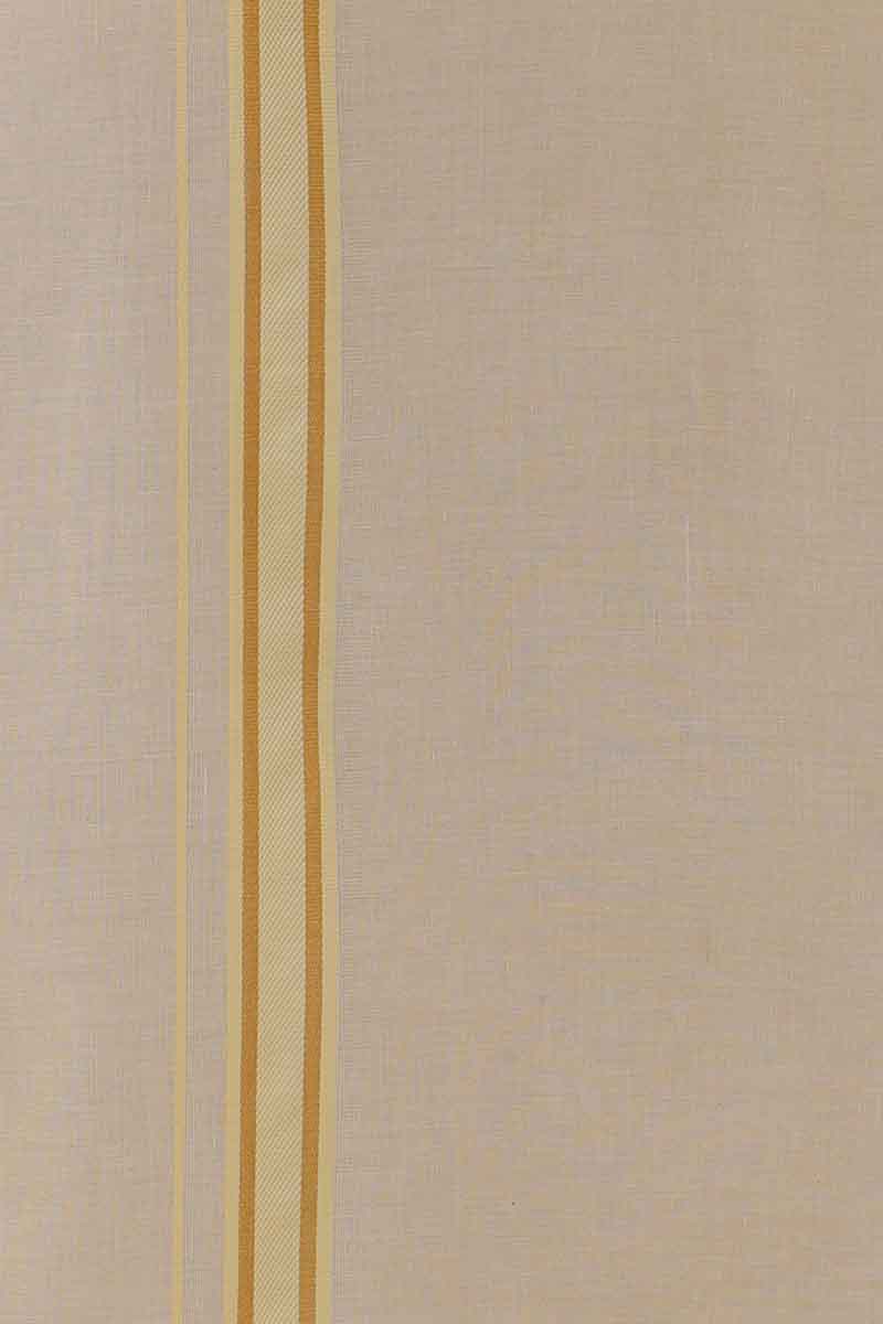 Ever Shine - Light Beige Single Gold Jari Fancy Borders Dhoti For Men | Uathayam