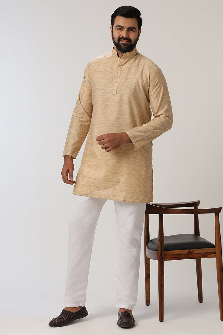 Kraft - Sandal Long Kurtas for Men | Uathayam