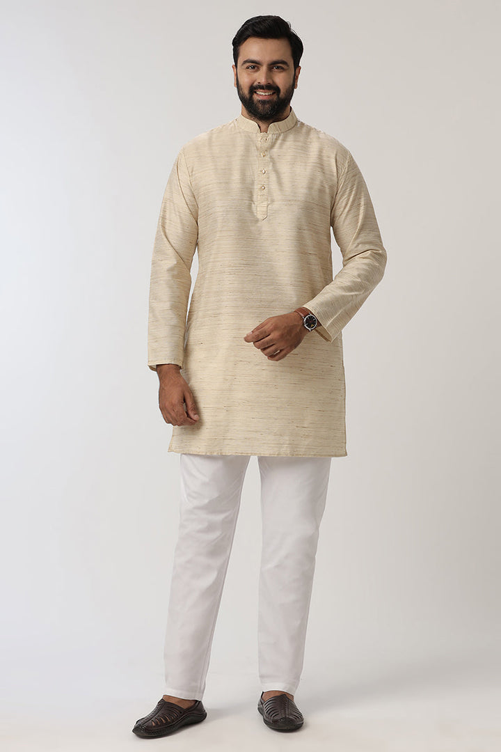 Kraft - Light Sandal Long Kurtas for Men | Uathayam