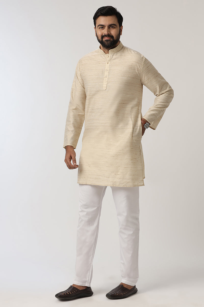 Kraft - Light Sandal Long Kurtas for Men | Uathayam