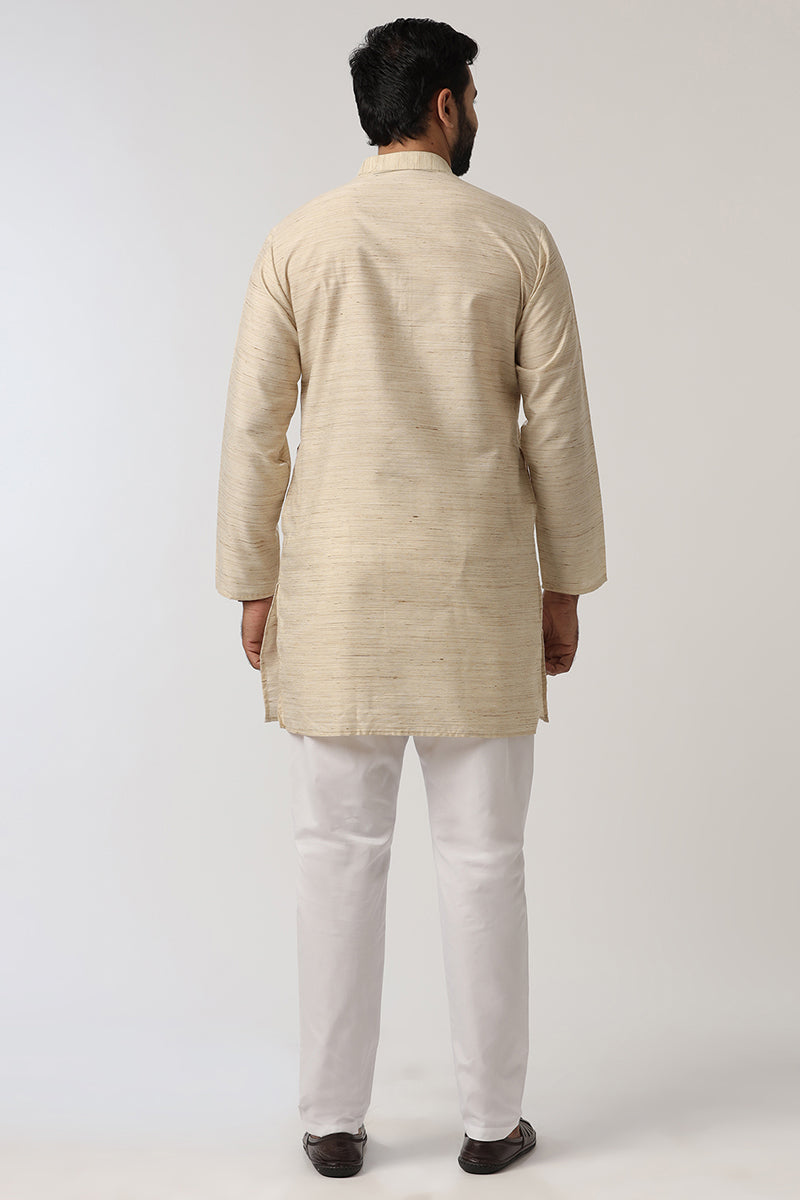 Kraft - Light Sandal Long Kurtas for Men | Uathayam