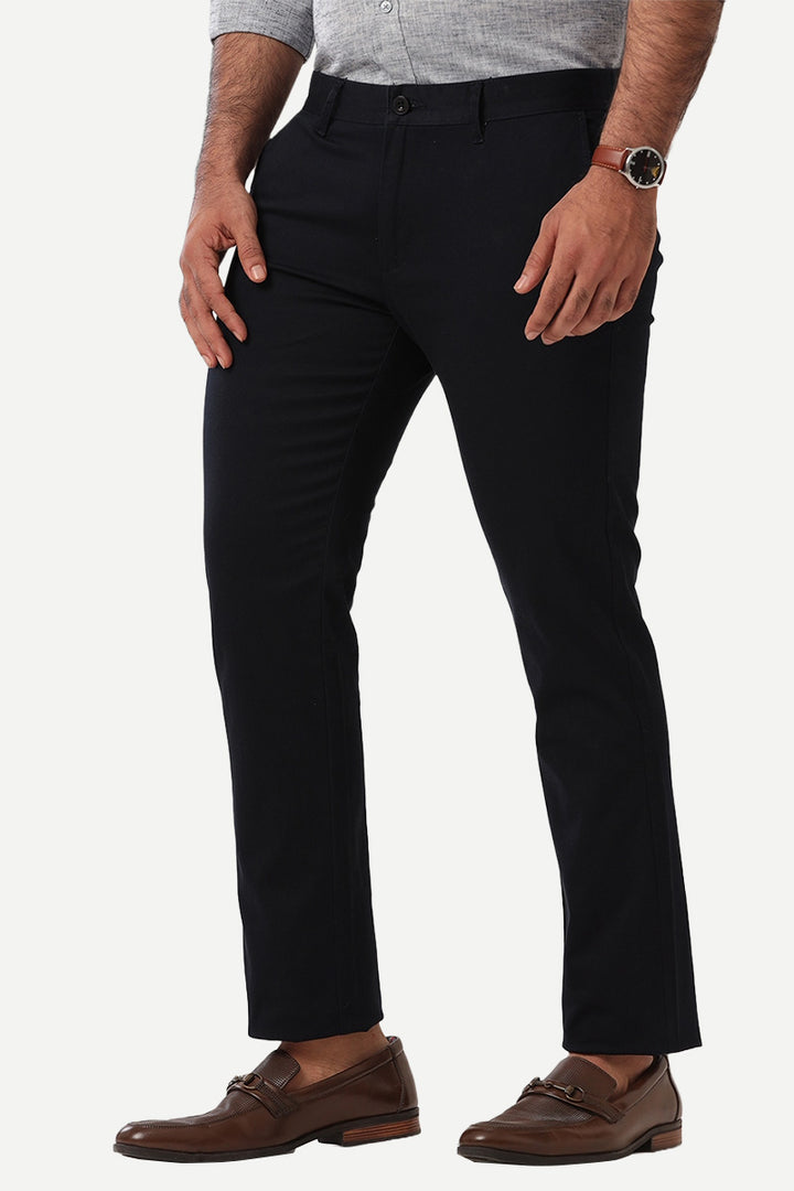 Monaco - Soft Black Trouser For Men | Ariser