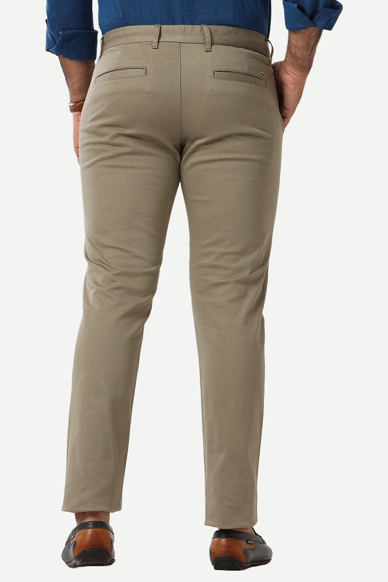 Monaco - Pale Olive Green Trouser For Men | Ariser