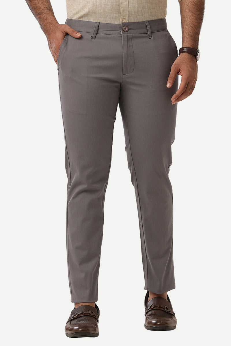 Monaco - Grey Trouser For Men | Ariser