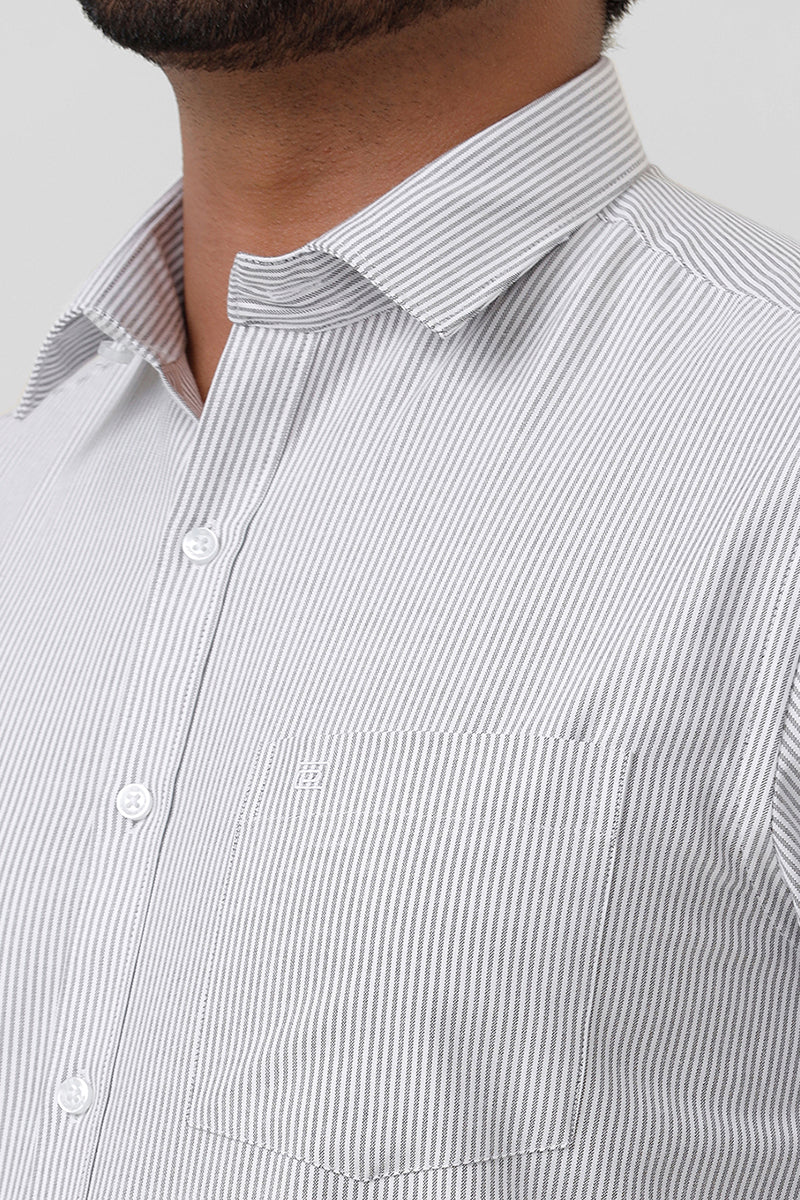 Classic striped shirt for men