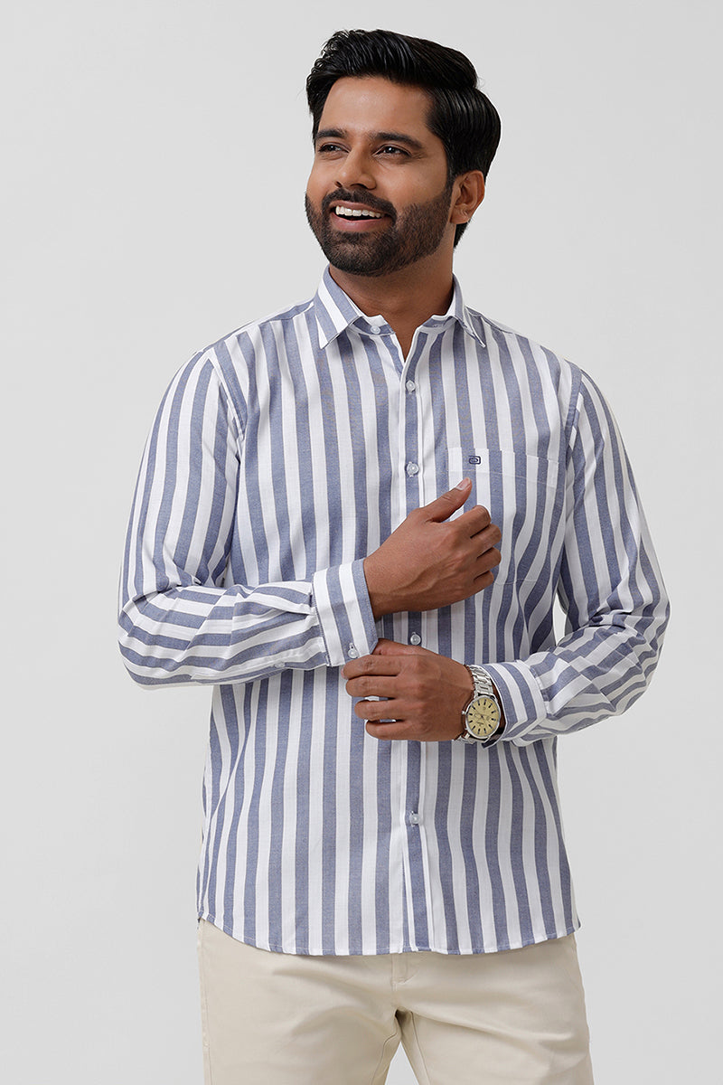 Hopper stripes casual shirts