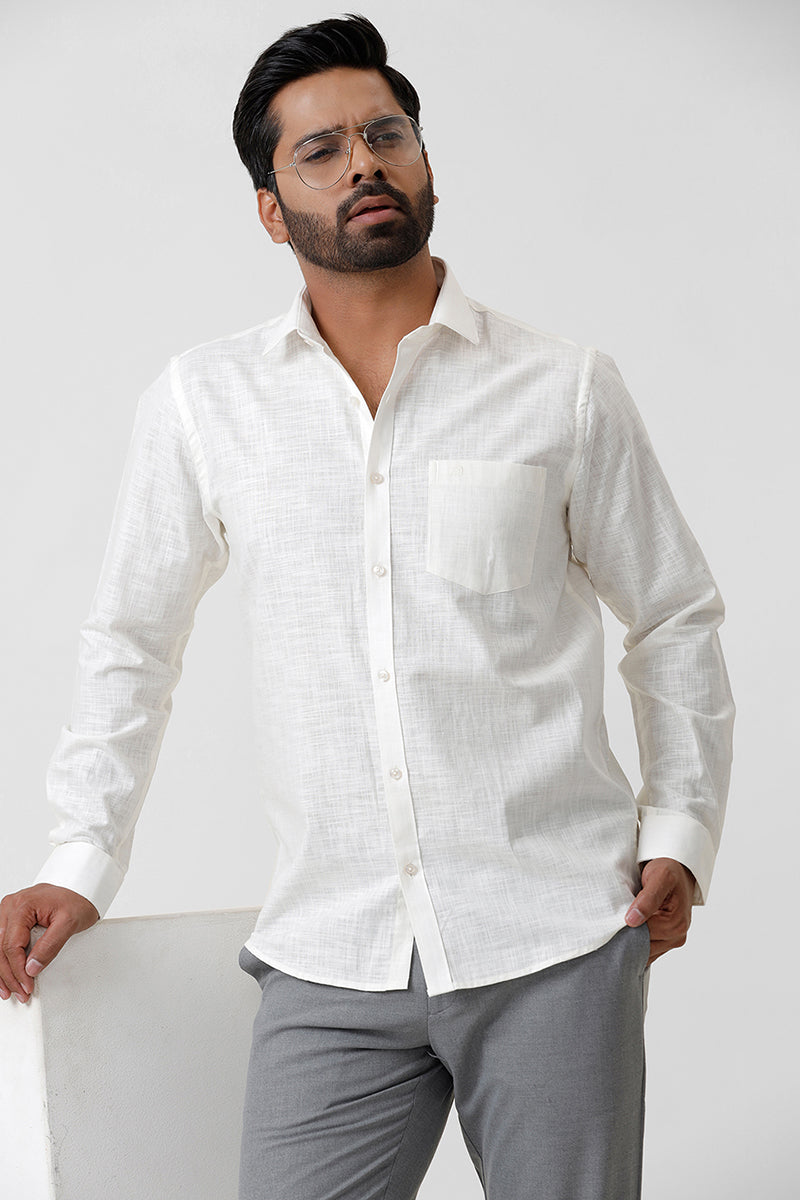 Button-Down Shirt Men's Formal Fit