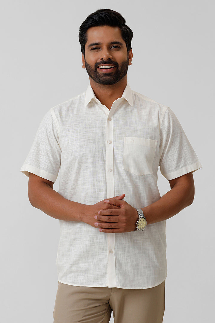 Indo cotton Off white shirt