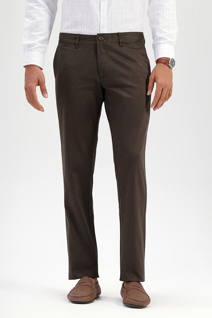 Brown pants worn by a person 