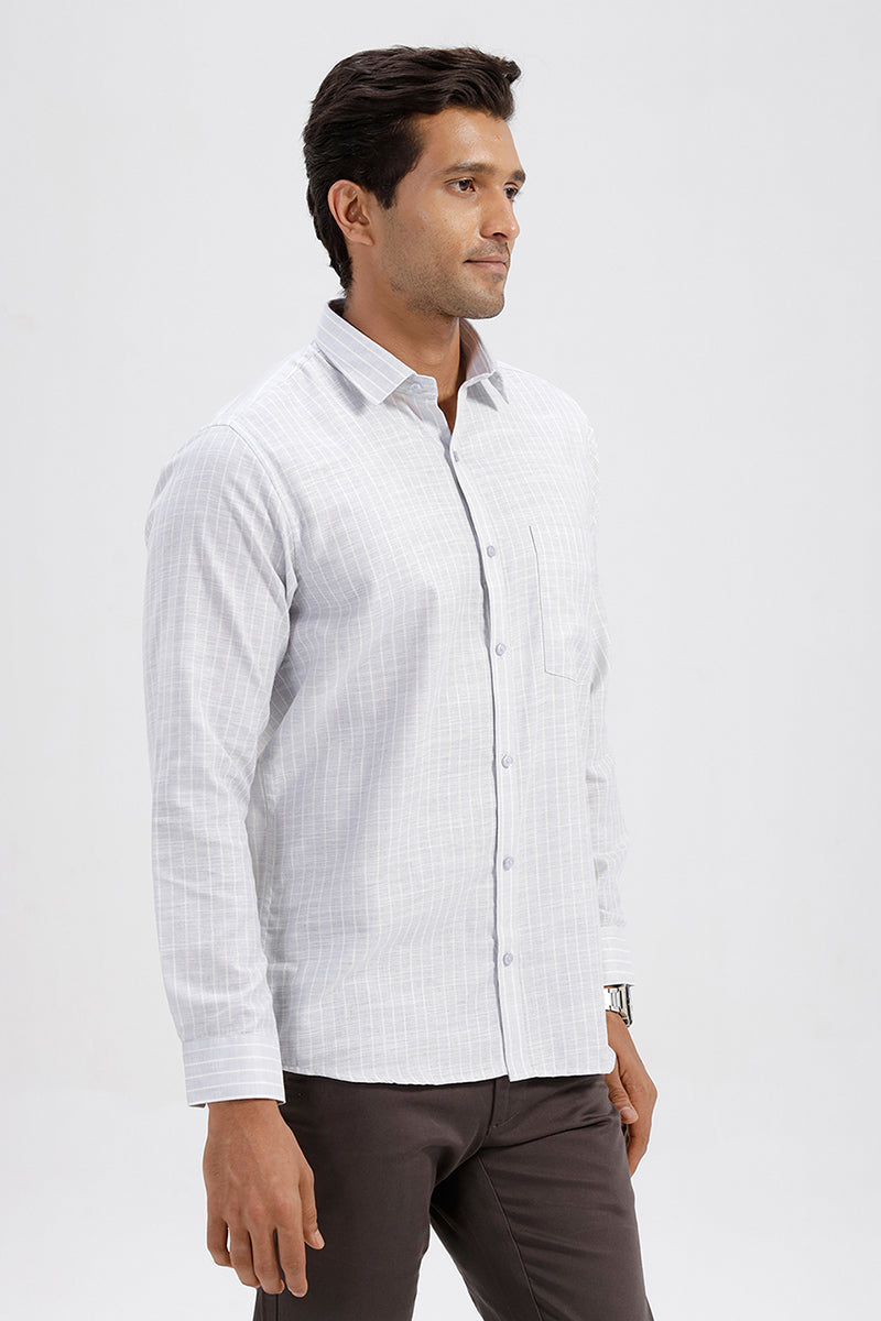 off white gray formal wear combo for office