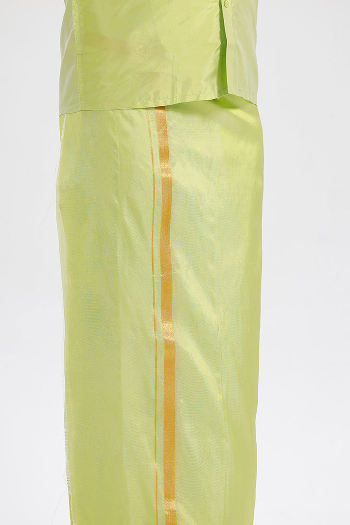 Shirt and dhoti combo