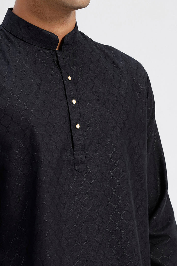 Lightweight cotton kurta for festive wear
