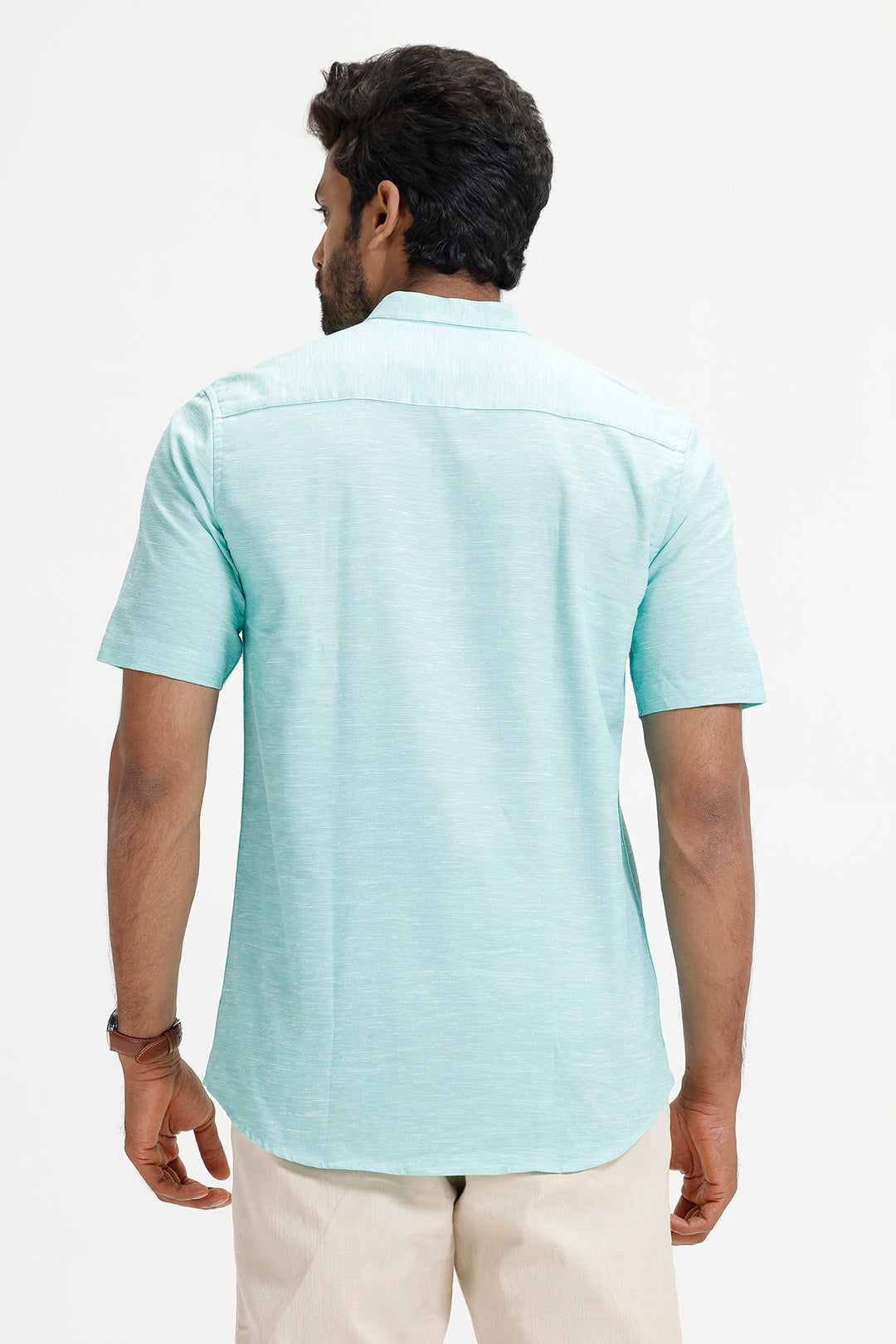 Uathayam men’s seafoam blue kurta