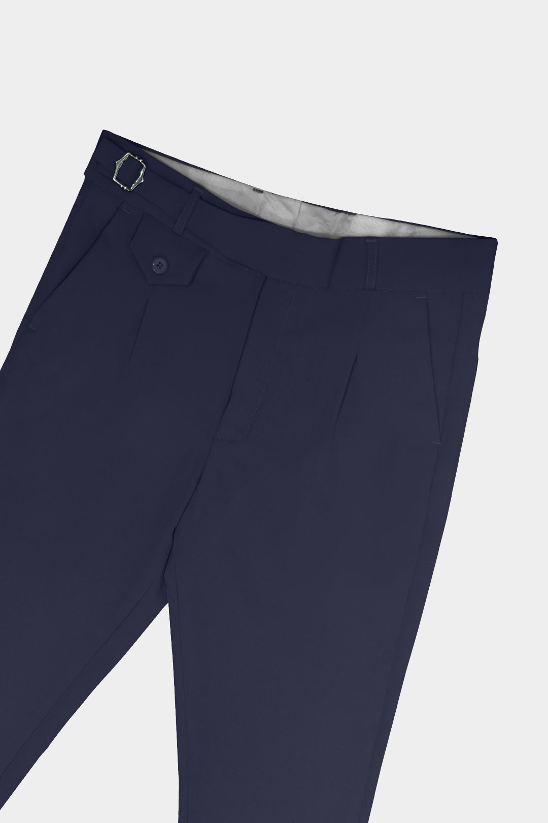 Gurkha navy blue trousers men