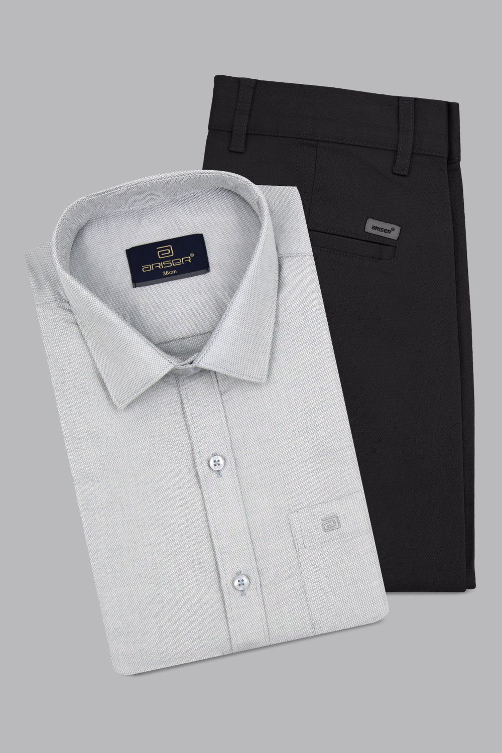 gray shirt men