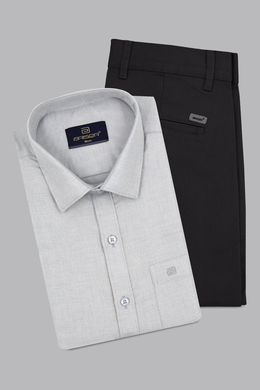 gray shirt men