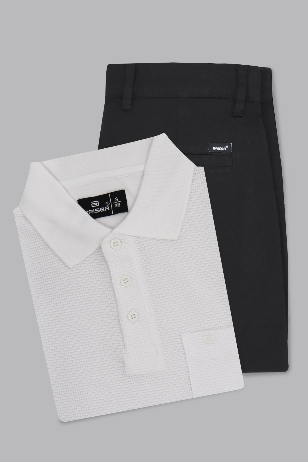 Black Monaco Trouser