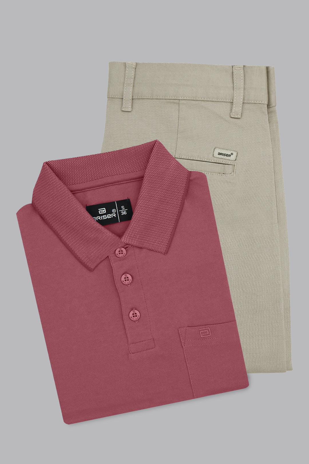 Golf polo and Monaco trouser combo men Ariser