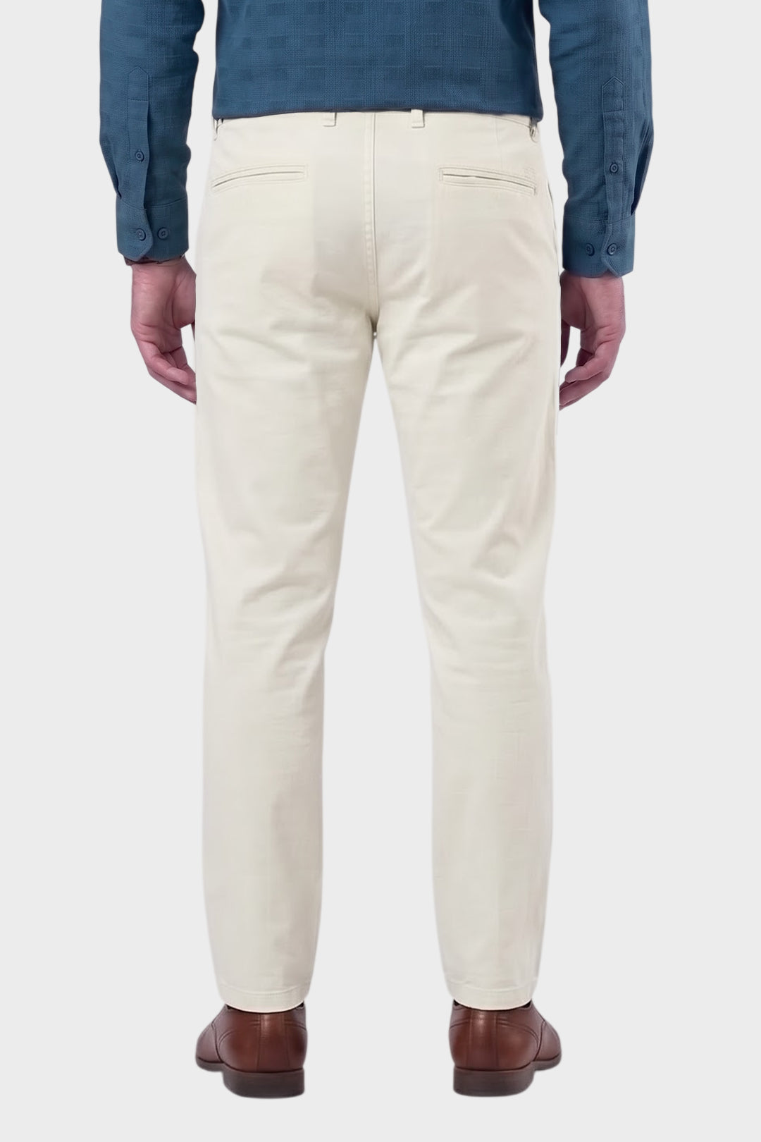 Modern Chino - Beige Trouser For Men | Ariser