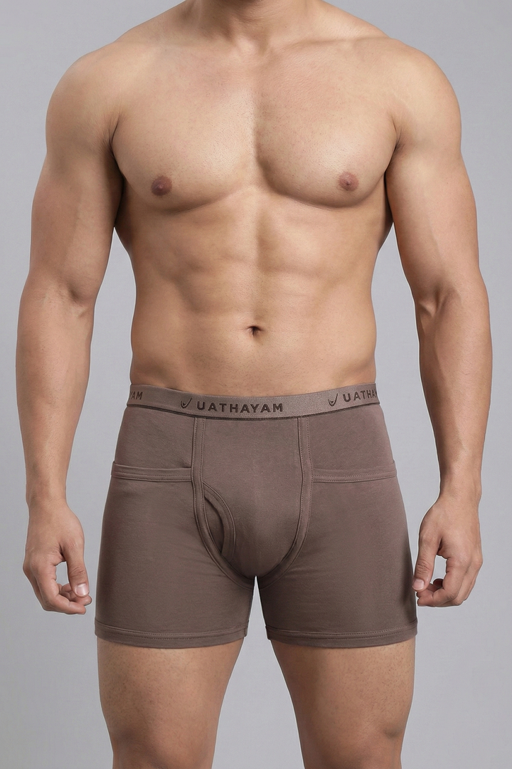 Ultimate Fine mushroom brown outer elastic trunks