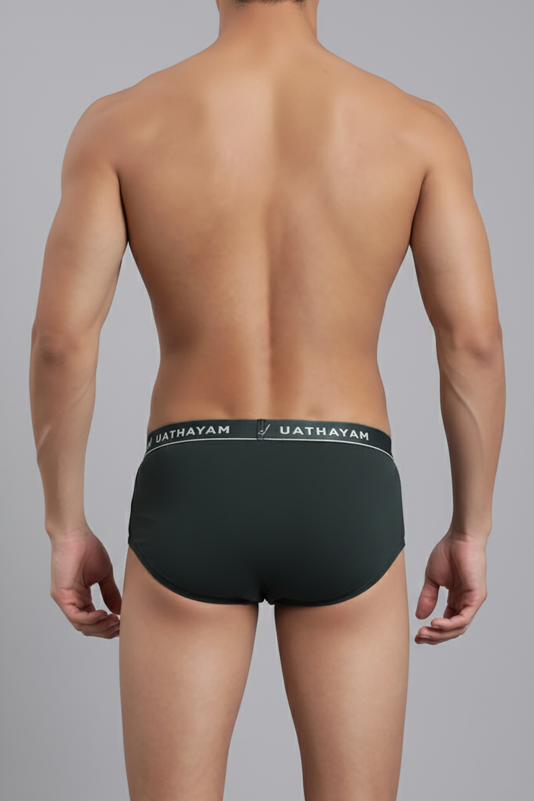 Vennto OE men’s soft dark green briefs