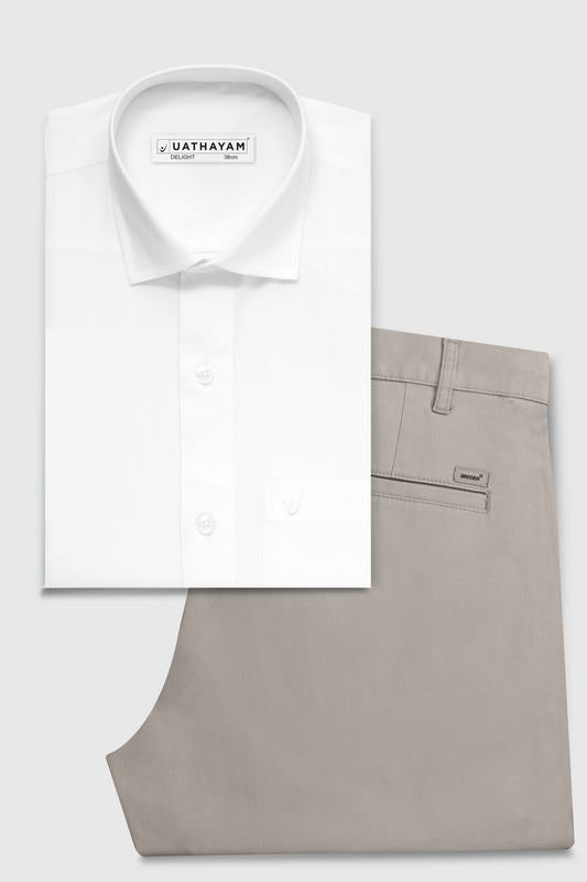 trouser and white shirts combos