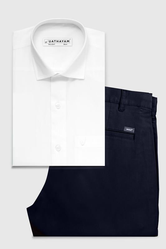 trouser and white shirts combos