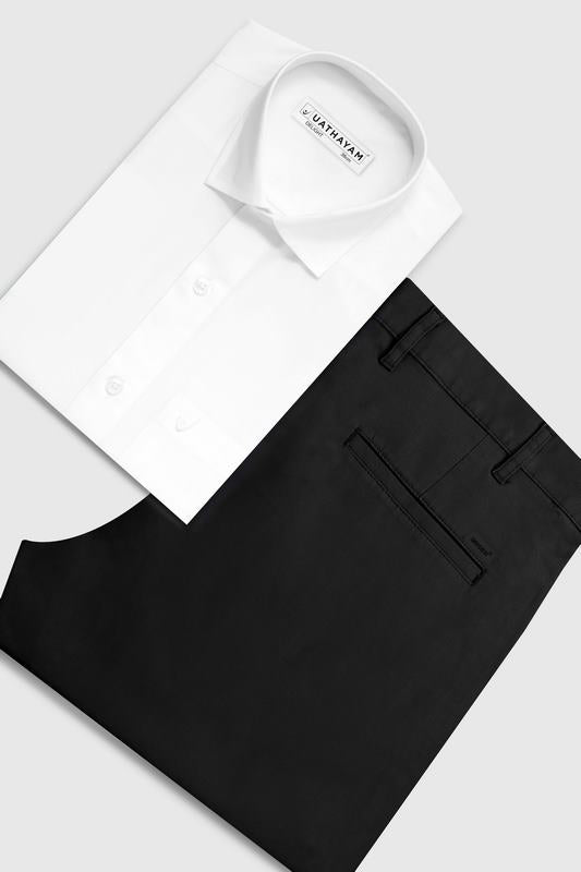 trouser and white shirts combos