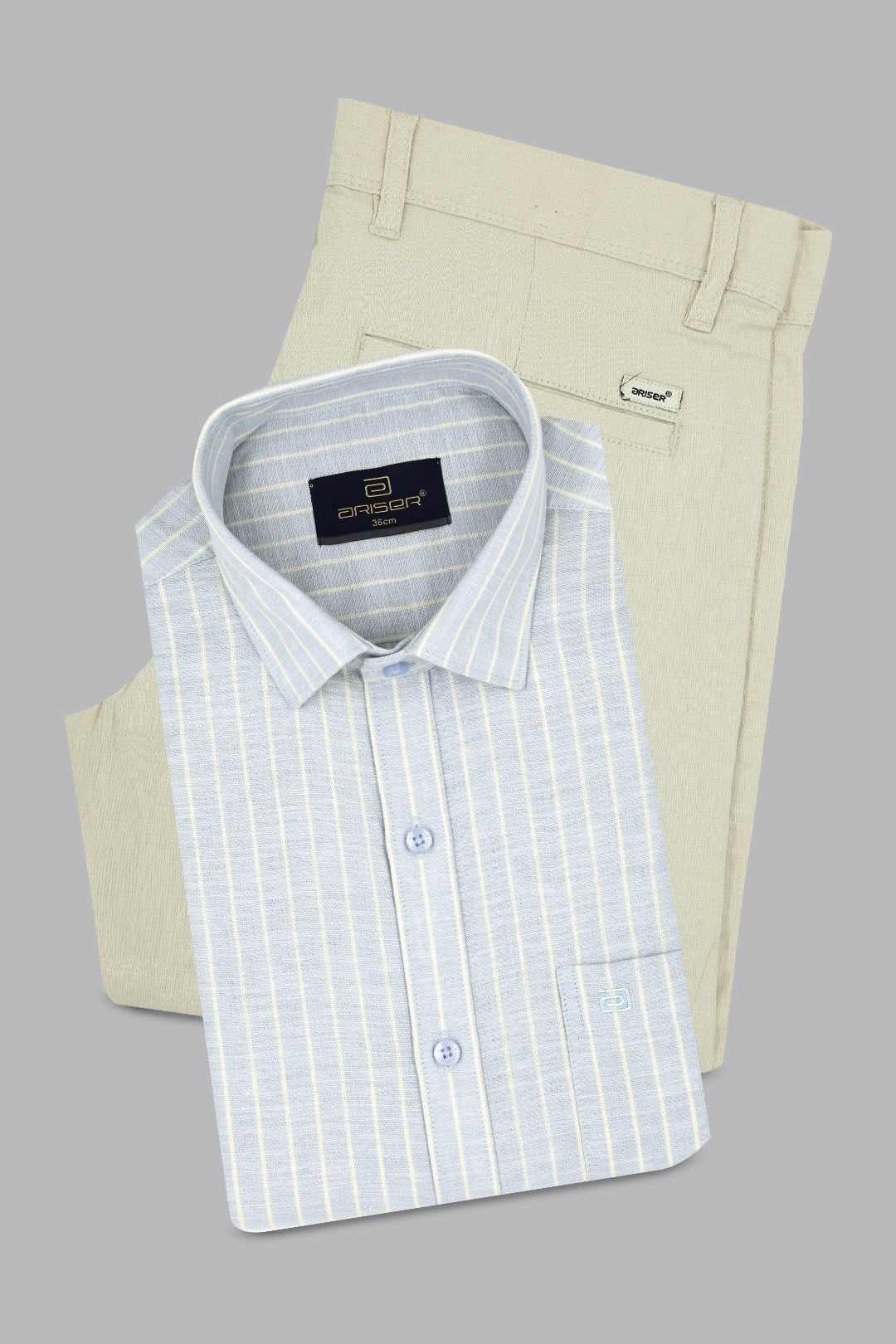 men formal shirt trouser set