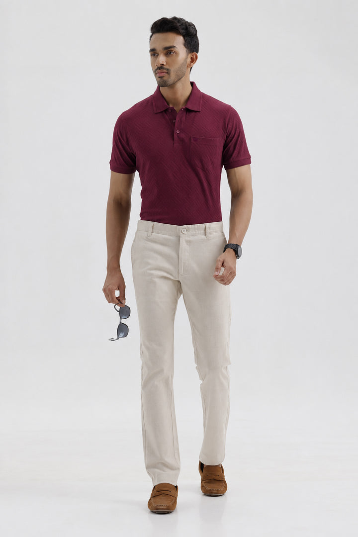 Clark Polo - Garnet Ember T-Shirts For Men | Ariser