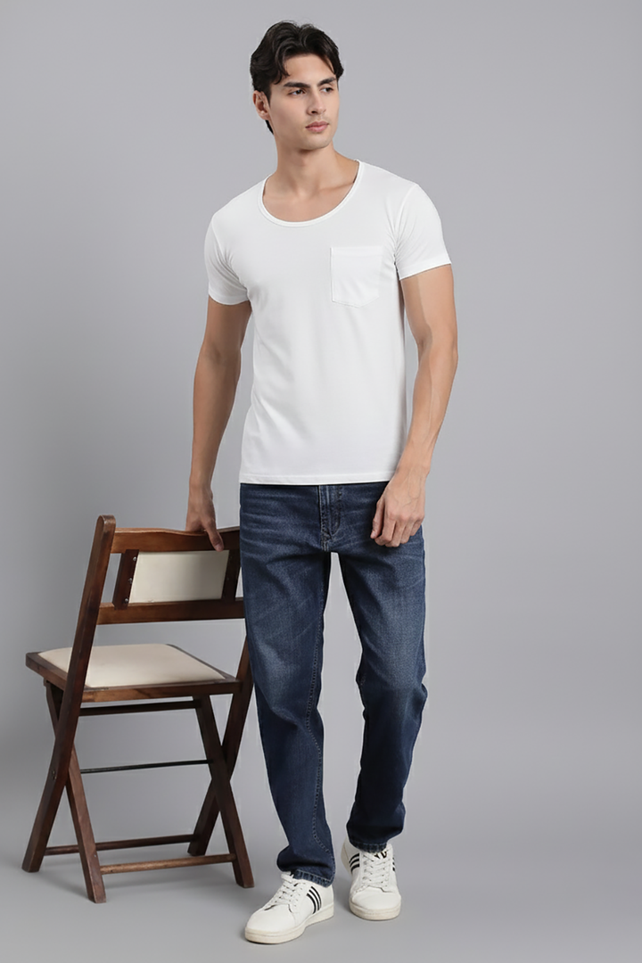 Men’s daily wear Kings RNS cotton vest with pocket