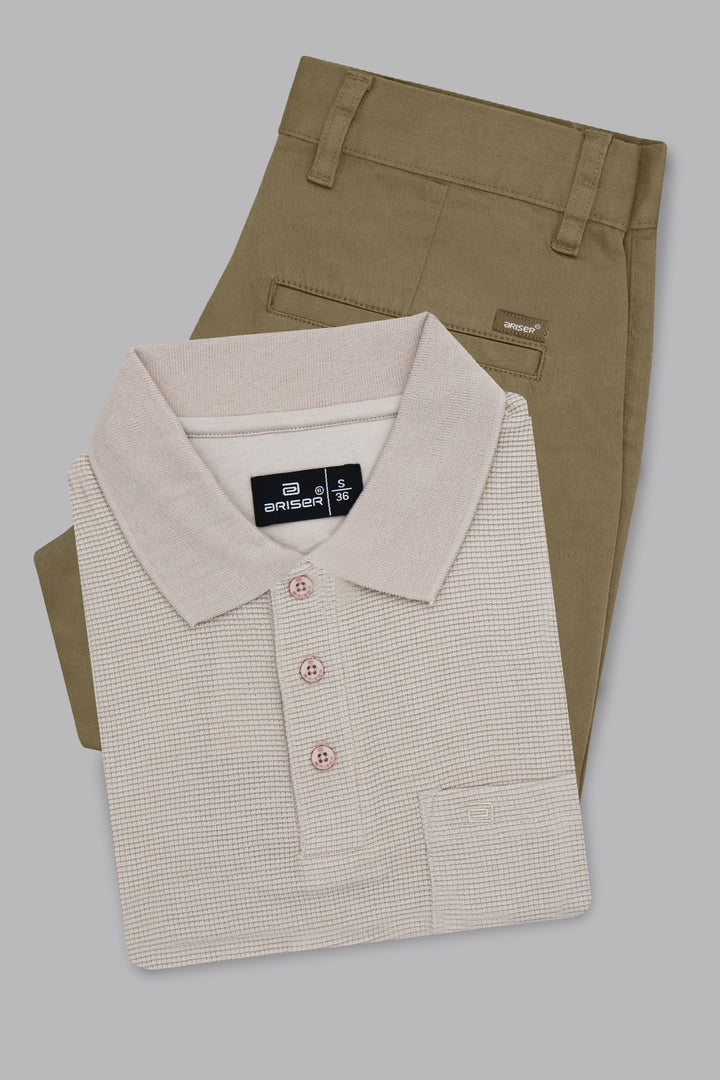 olive gray trouser men casual wear