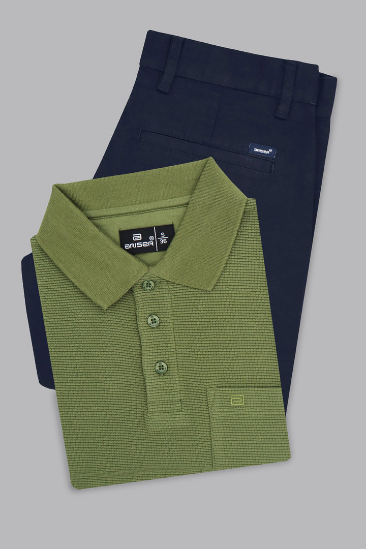 night blue trouser men casual wear