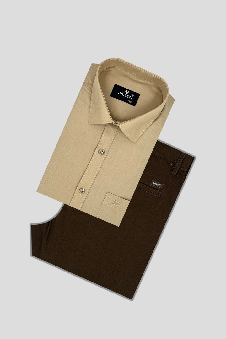 Matching shirt trouser set