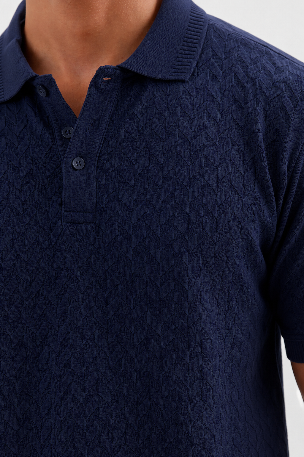 Fashion Polo - Deep Blue T-Shirts For Men | Ariser