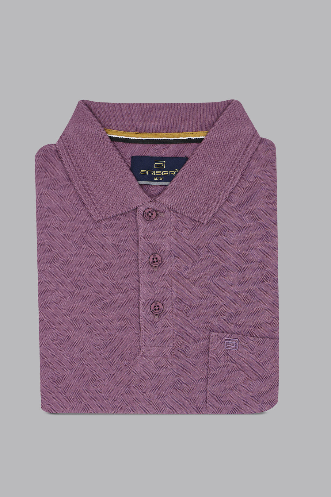 Clark Polo - Mulberry Mist T-Shirts For Men | Ariser