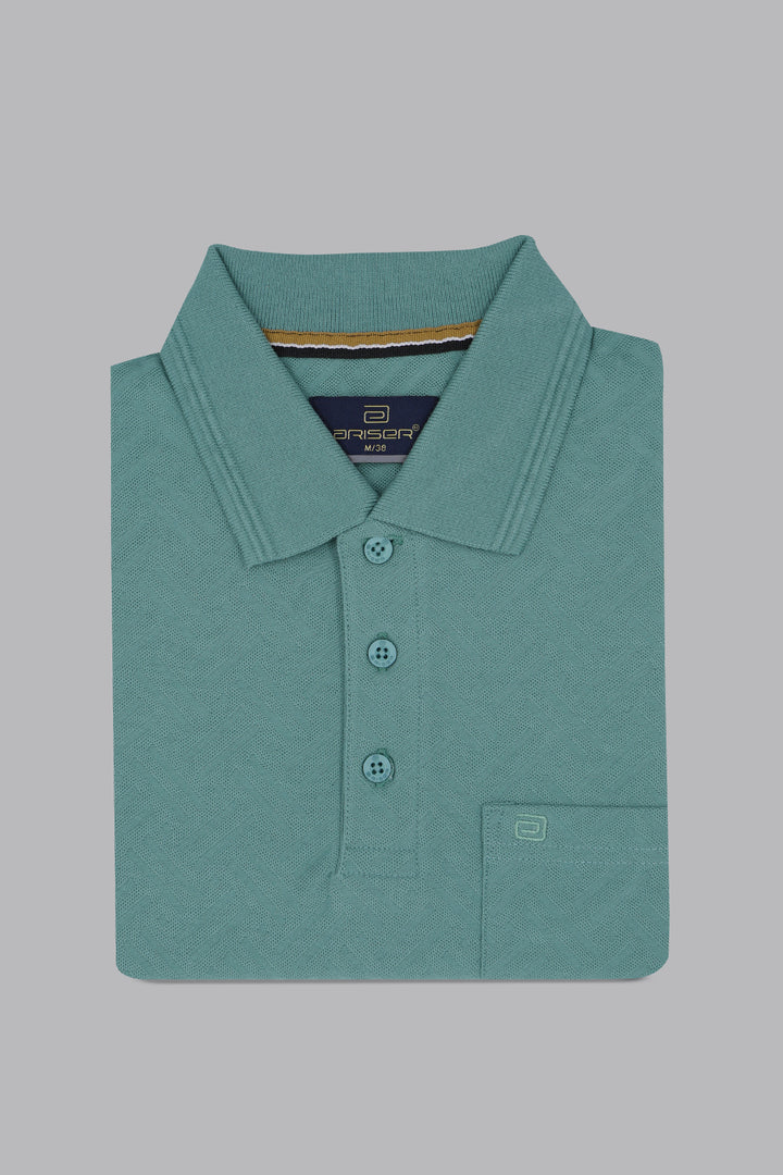 Clark Polo - Frosted Mint T-Shirts For Men | Ariser