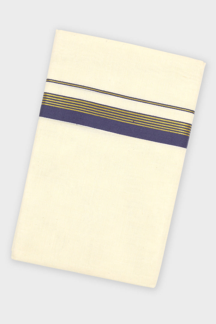 Harshad Korra Midnight Navy Ethnic Wear Dhoti for Men