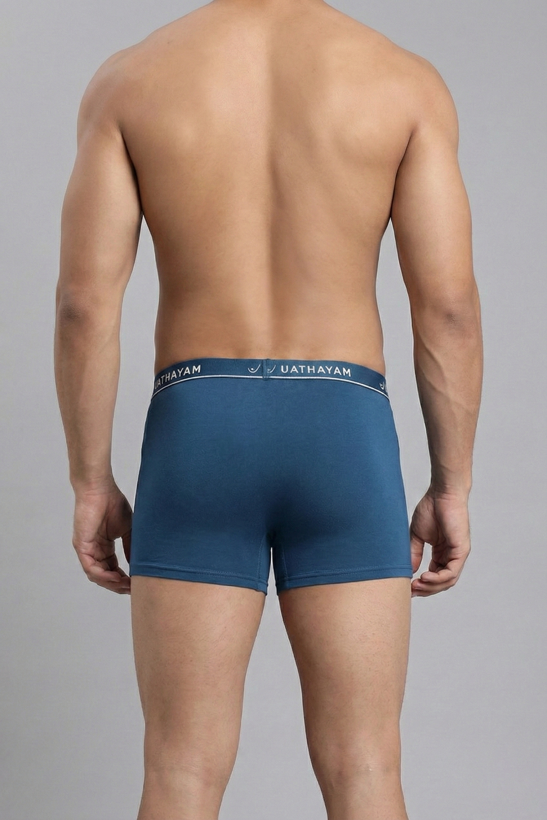 Cotton trunks for men dark blue colour