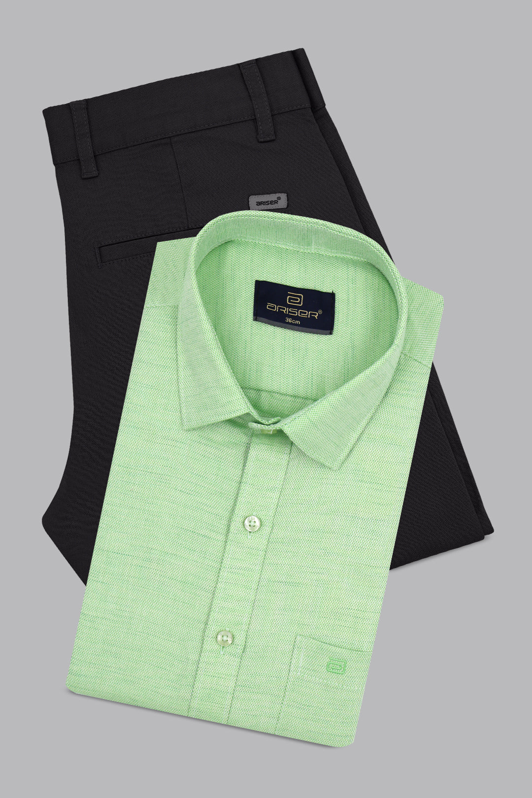 Ariser menswear green shirt for men