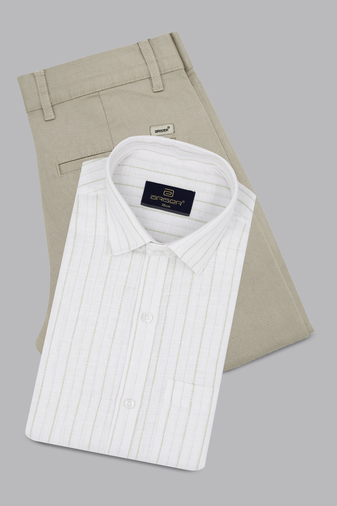 men formal shirt trouser set