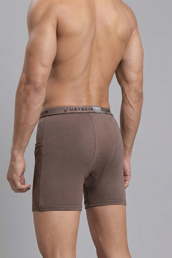 Mushroom brown men’s innerwear trunks
