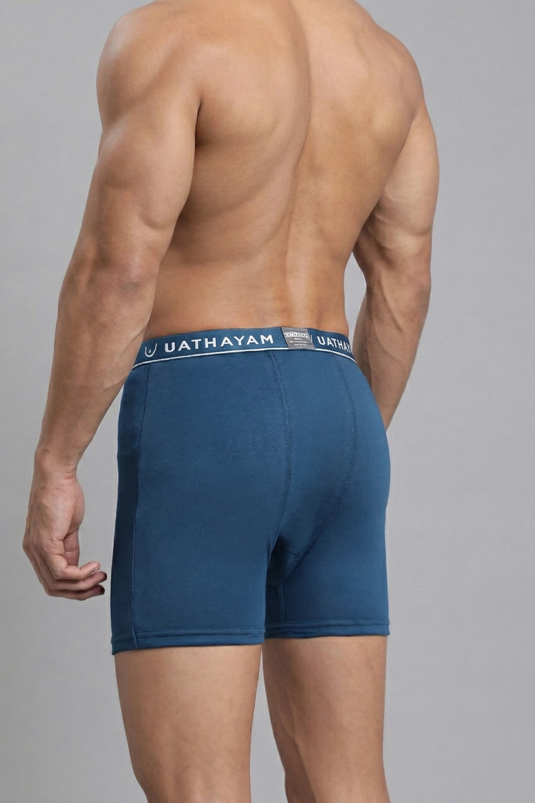 Comfortable midnight blue innerwear trunks for men by Uathayam
