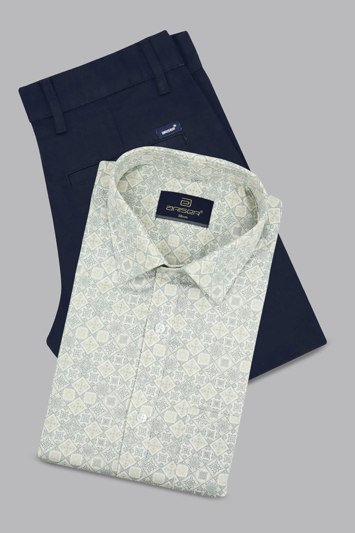 light sage green shirt