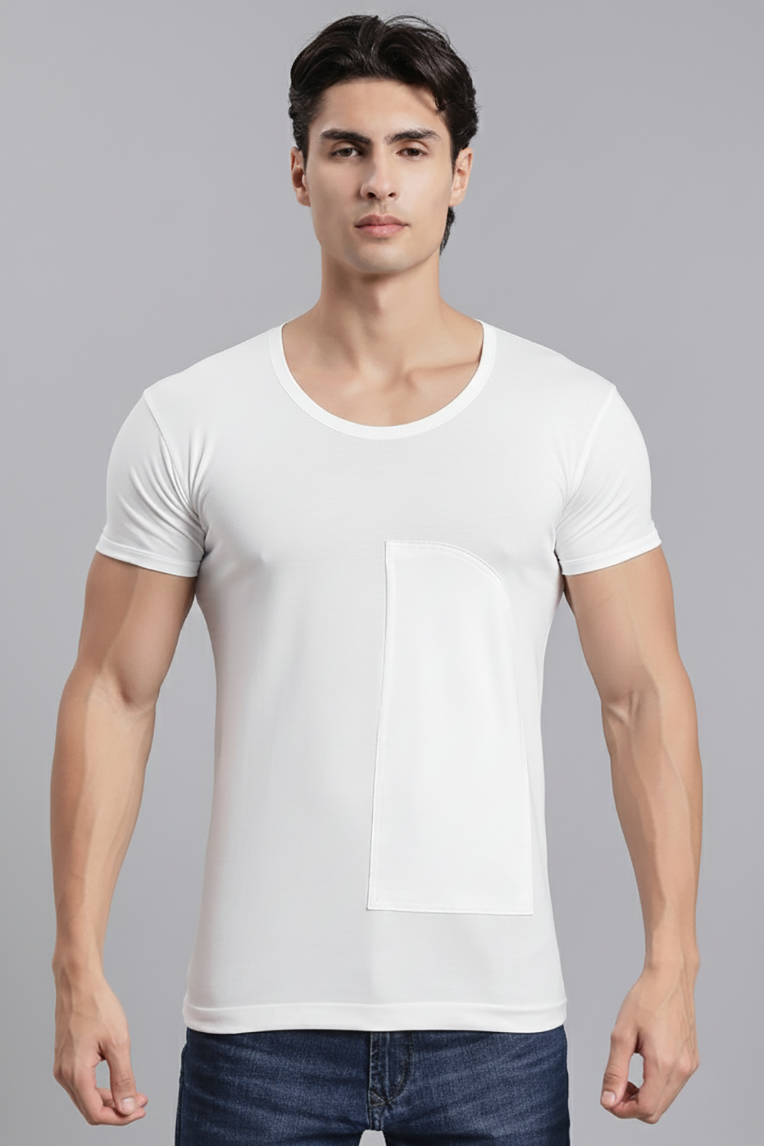 Kings RNS 100% cotton banian vest for men with pocket