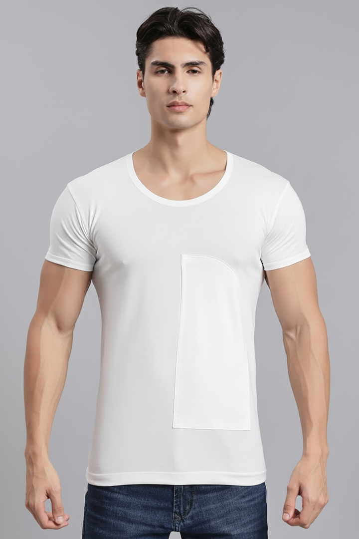 Kings RNS 100% cotton banian vest for men with pocket