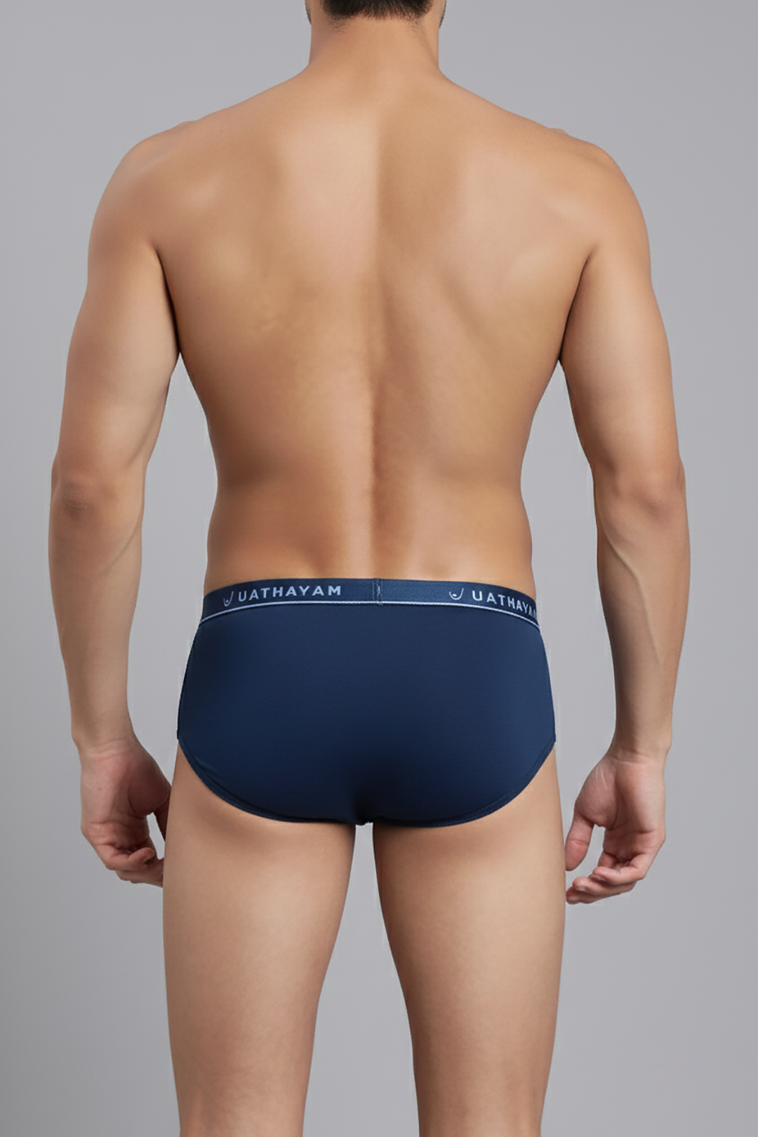Comfortable all-day navy blue men’s underwear